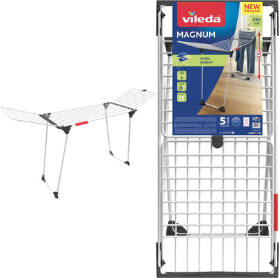 Vileda Vileda Magnum Drablek 24 m Drooglijn White Gray