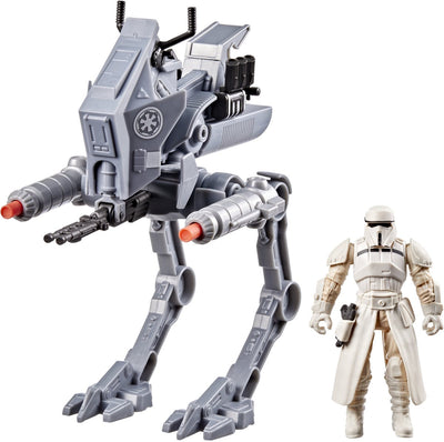 Star Wars Actionverse AT-RT y Conductor AT-RT Imperial Remnant - figura de acción 11cm