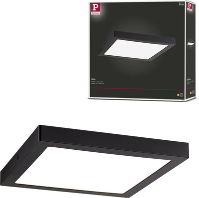 Paulmann LED panel abia angular 300x300 mm 22w 2200lm 2700k black