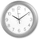 Orologio da parete Hama - Tenerife - DCF radiocontrollato - argento