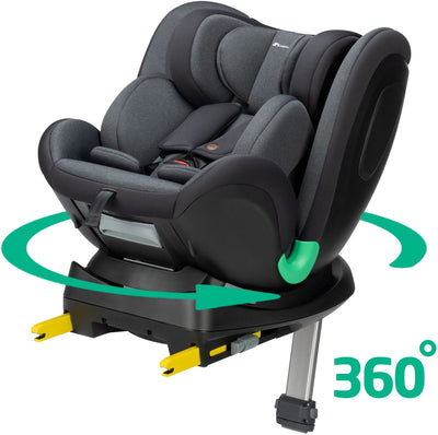 Bebeconfort evolvefix plus i-size - car seat - tinted black - from birth to 12 years