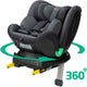 Bebeconfort evolvefix plus i-size - car seat - tinted black - from birth to 12 years