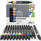 Winsor newton 0290139 promarker™ 12+1 manga expansion 1 | professionele layoutmarkers alcoholmarkers