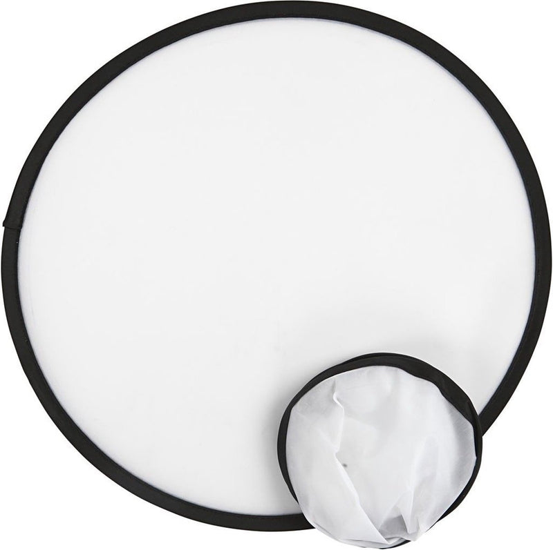 Frisbee Creativ Company, d 25 cm, blanco, 5 piezas 1 caja