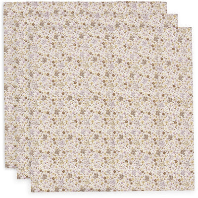 Paño hidrófilo Jollein pequeño - 70x70cm - hadas de flores - 3 piezas