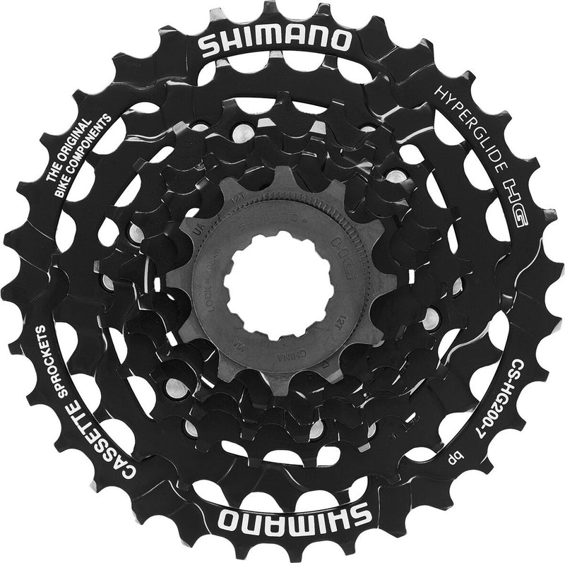 Cassette shimano cs-hg200 de 7 velocidades