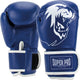 Guantoni da boxe Super Pro per talenti (kick)boxing blu bianchi 6 once