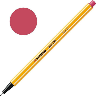 Stabilo Point 88 Fineliner Strawberry Red (88 49)
