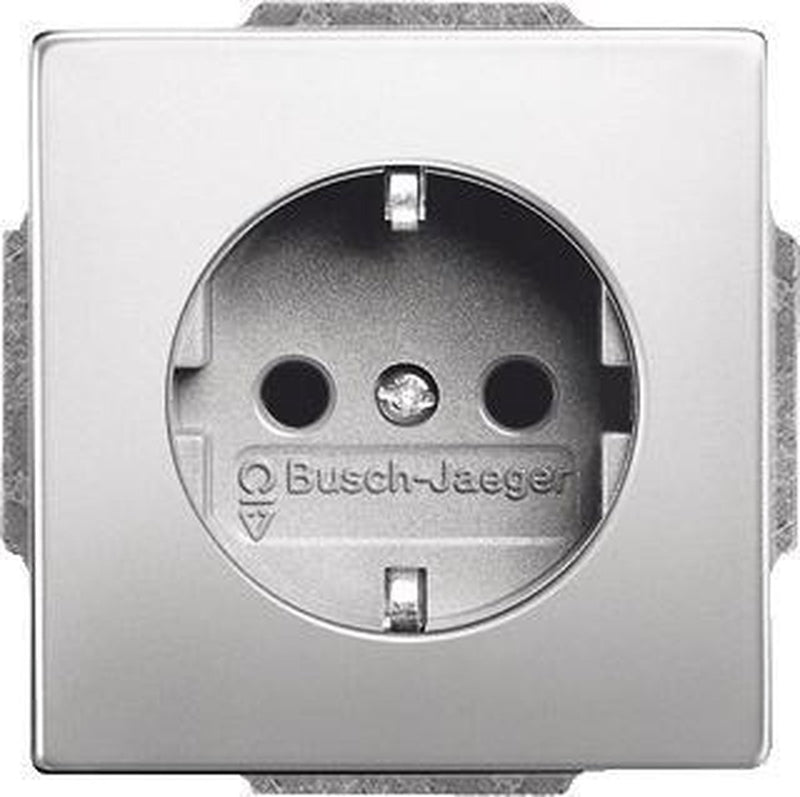 Busch-Jaeger ABB Presa da muro in puro acciaio inossidabile (quadro WCD) - 2cka002011a3850 - e2k4t