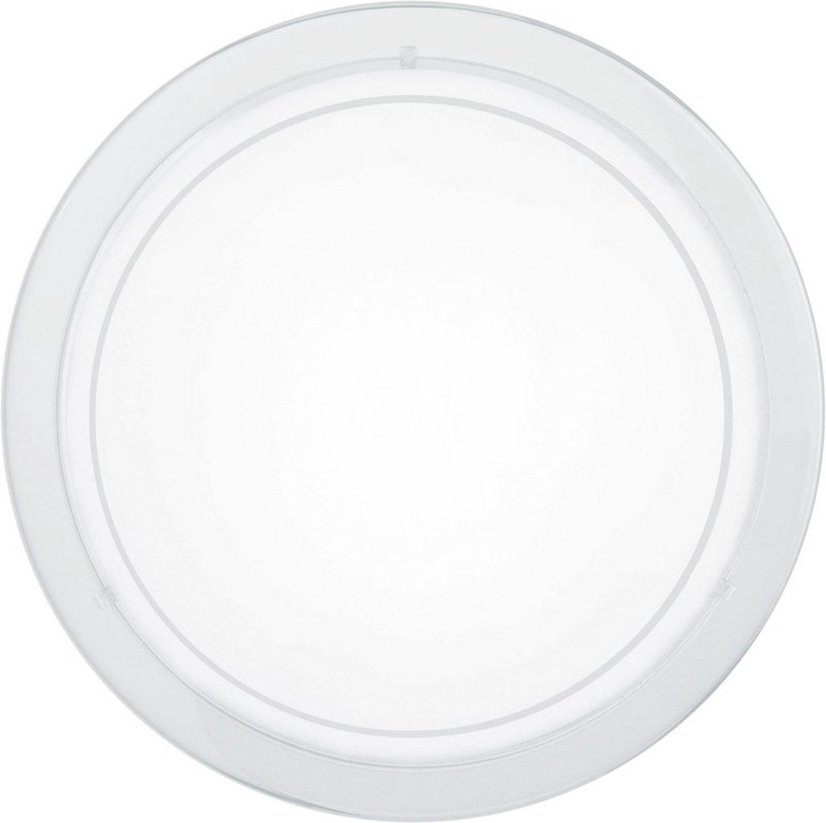 Lampada da soffitto e parete Eglo planet 1 - e27 - ø 29 cm - bianco