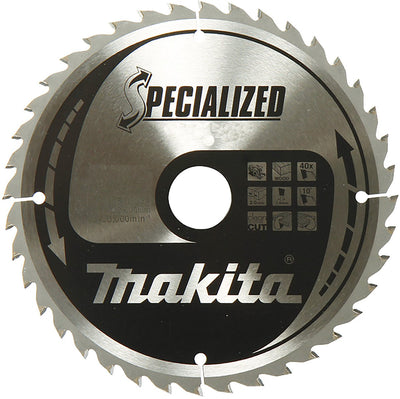 Hoja de sierra especializada Makita 190x30x44z - b-54449