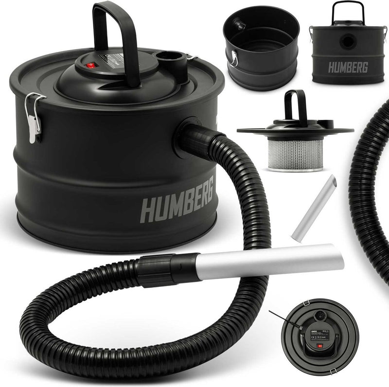 Aspiracenere Humberg - 15 litri - 1200w - hm-404