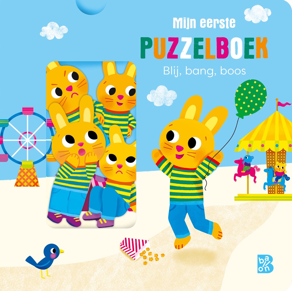 Editor estándar mi primer libro de rompecabezas: feliz, asustado, enojado 6m+