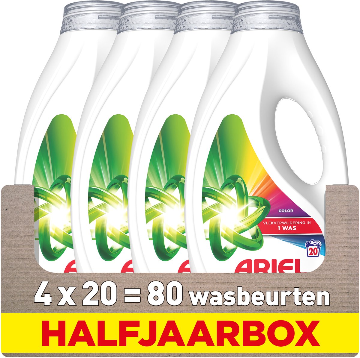 Ariel liquid detergent color - 4 x 20 washes