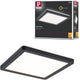 Paulmann Panel LED atria brillo retroiluminación angular 190x190 mm 11,2w 900lm 3000k negro