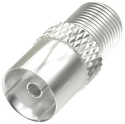Adaptador Hama sat Acoplamiento f - Acoplamiento coaxial