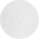 Placa base de Creativ Company para planchar cuentas - placa base redonda - tablero de cuentas transparente - soporte para cuentas diy - diámetro 8,5 cm - juego de 10 piezas
