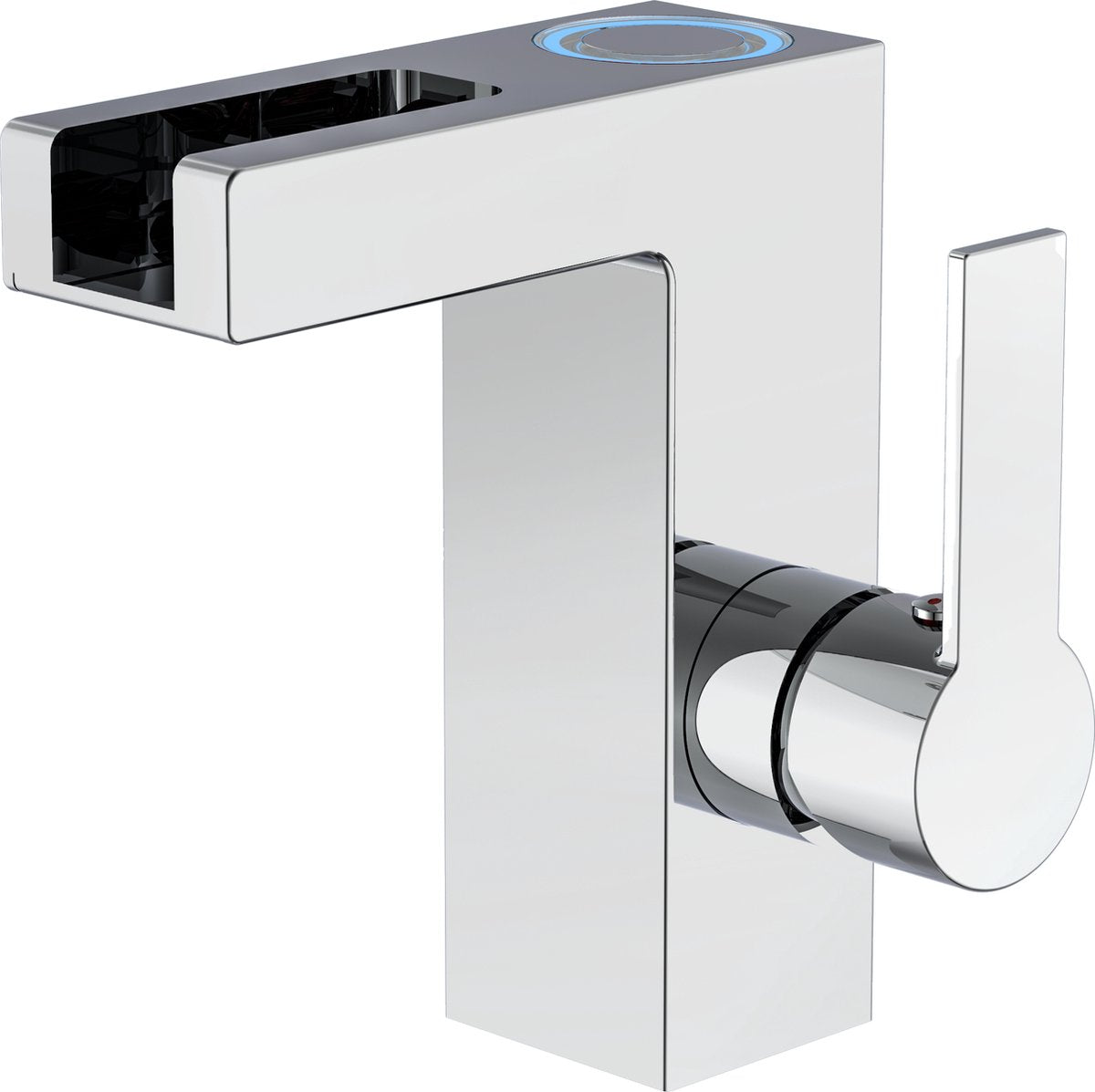 Schütte Schütte LED Fregadero con salida de cascada Orinoco Chrome