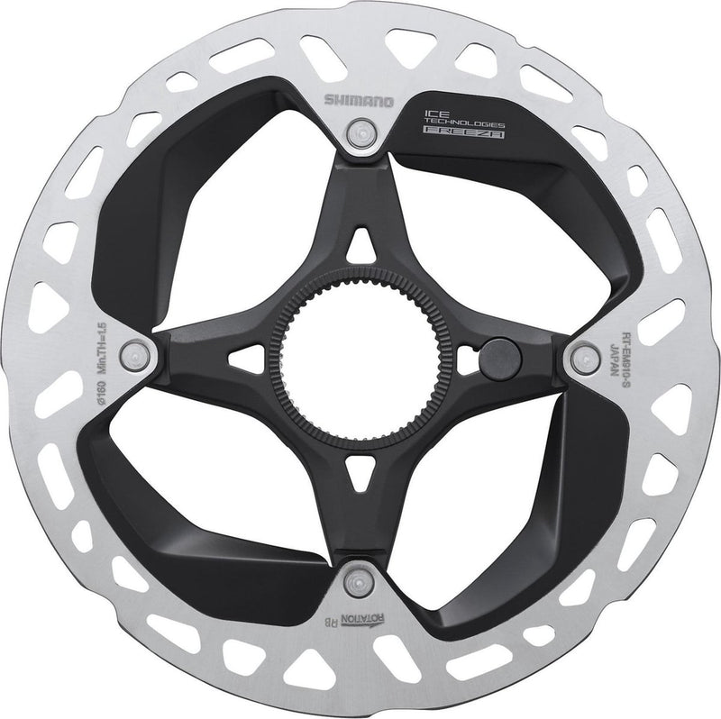 Shimano | remschijf rt-em910 160mm center-lock (xtr - dura ace)