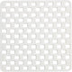 Sealskin doby - antislipmat 50x50 cm - rubber - wit