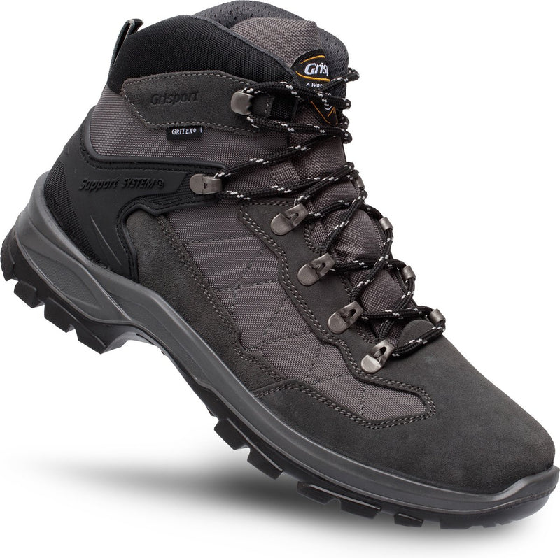 Scarponi da trekking unisex Grisport scout mid - grigi