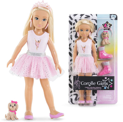 Corolle Girls Valentine Ballerina Fashion Pop Set