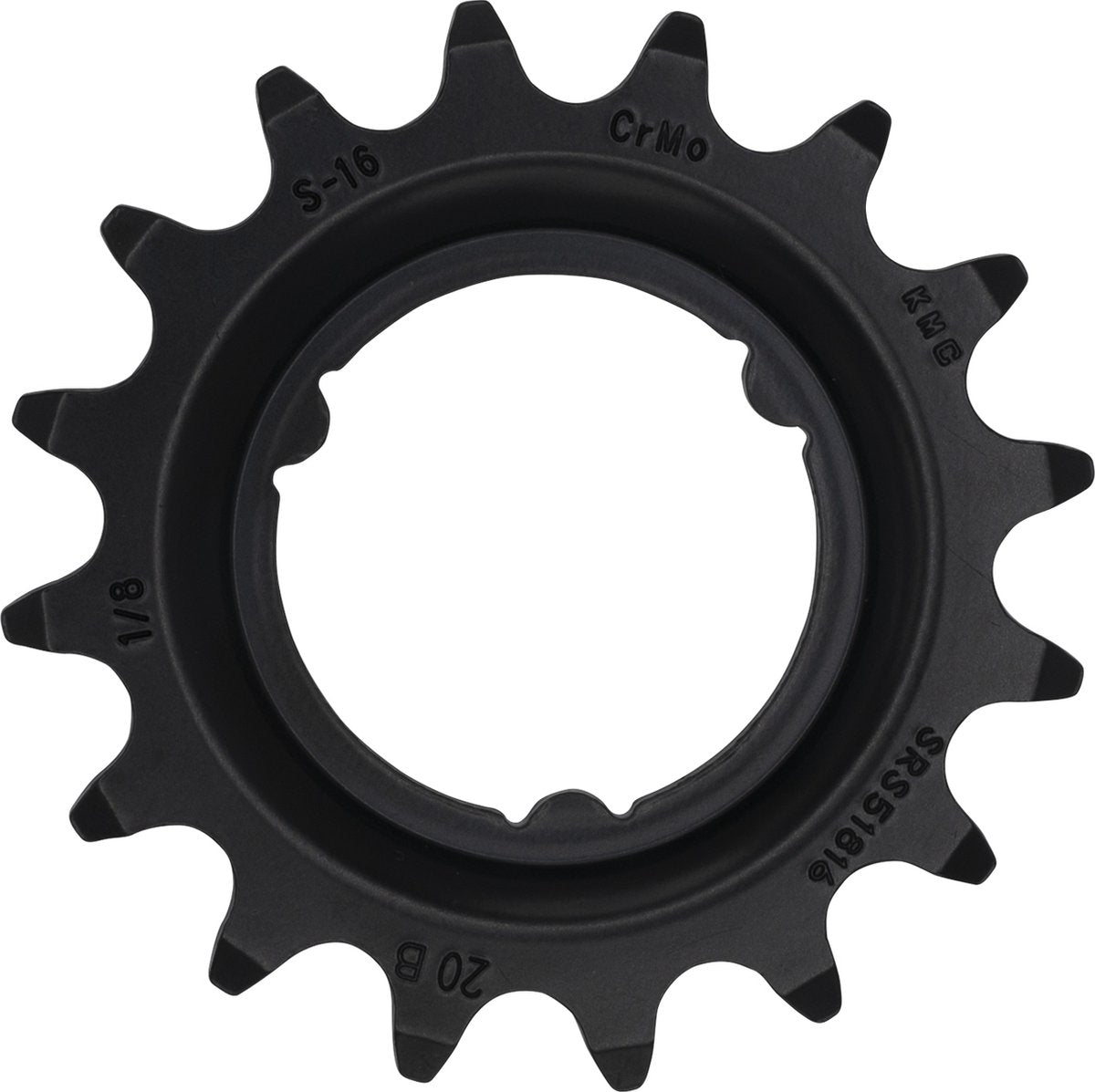 KMC Shimano 16T Gear - Bike elettrico - Nero