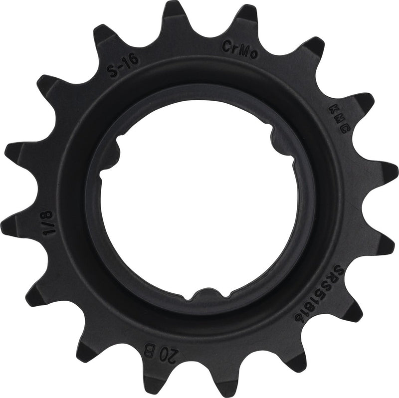 KMC Shimano 16T Gear - Bike eléctrico - Negro