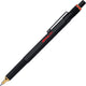 Bolígrafo Rotring 800 | punto medio | tinta negra | carcasa negra | recargable