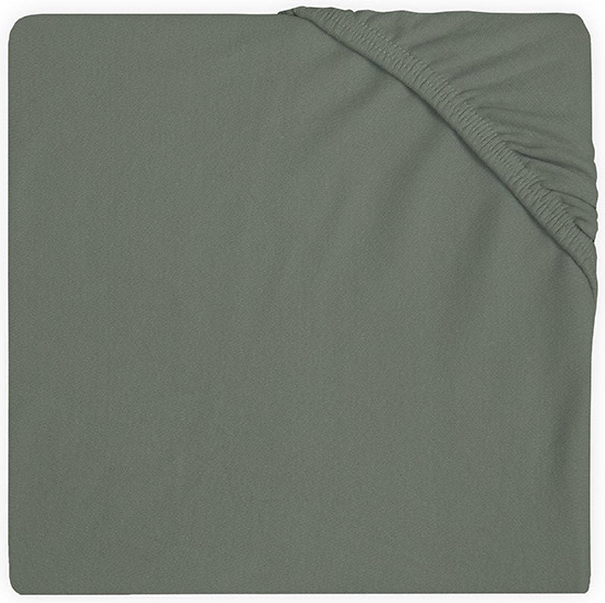 Jollein - lenzuolo con angoli per culla in jersey (verde cenere) - cotone - 60x120 cm