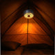 Calex lichtsnoer 8m - oplaadbaar - camping verlichting - spatwaterdicht - rgb en warm wit licht