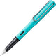 Penna stilografica Lamy al-star turmalina | custodia in alluminio | impugnatura ergonomica | pennino in acciaio b | incluso inchiostro blu t10