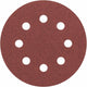 Juego de hojas de lija Bosch de 25 piezas para lijadoras excéntricas de 125 mm - grano 120