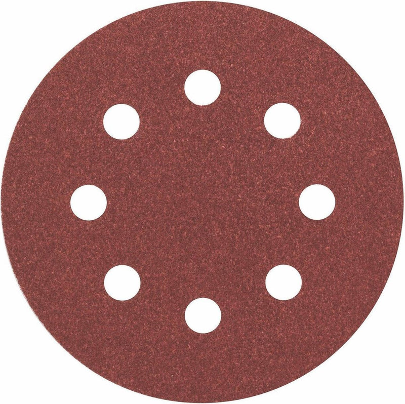 Juego de hojas de lija Bosch de 25 piezas para lijadoras excéntricas de 125 mm - grano 120