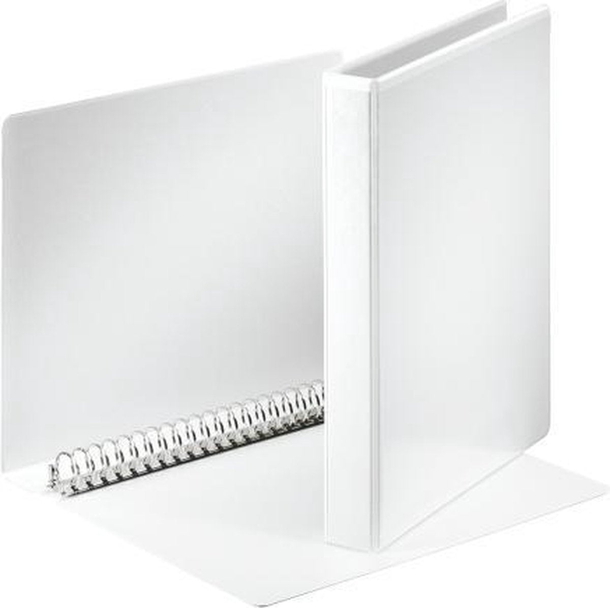 Raccoglitore ad anelli panorama Esselte Essentials A4 - 23 anelli - larghezza dorso 44 mm - bianco