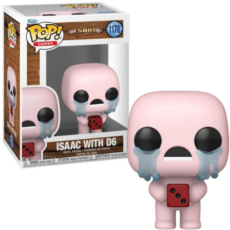 Funko the binding of isaac rebirth - isaac with d6 vinylfiguur 1178 unisex pop! - neutraal - standard