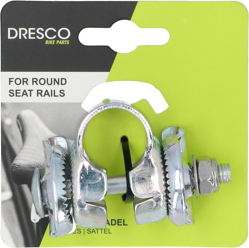 Abrazadera de sillín Dresco cromada