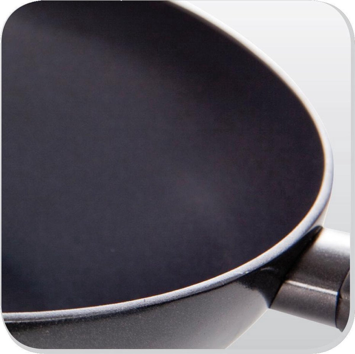Bk wokarang wok pan 30cm - 4.3l - pfas-free - induction wok pan - ceramic non-stick coating - oven safe up to 160 degrees - dishwasher safe - stainless steel handle - aluminum