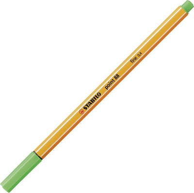 Stabilo point 88 - fineliner 0,4 mm - verde foglia - al pezzo