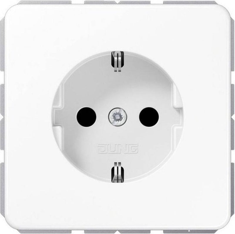 Jung wandcontactdoos (wcd schakelmateriaal) - cd1520nww - e36g8