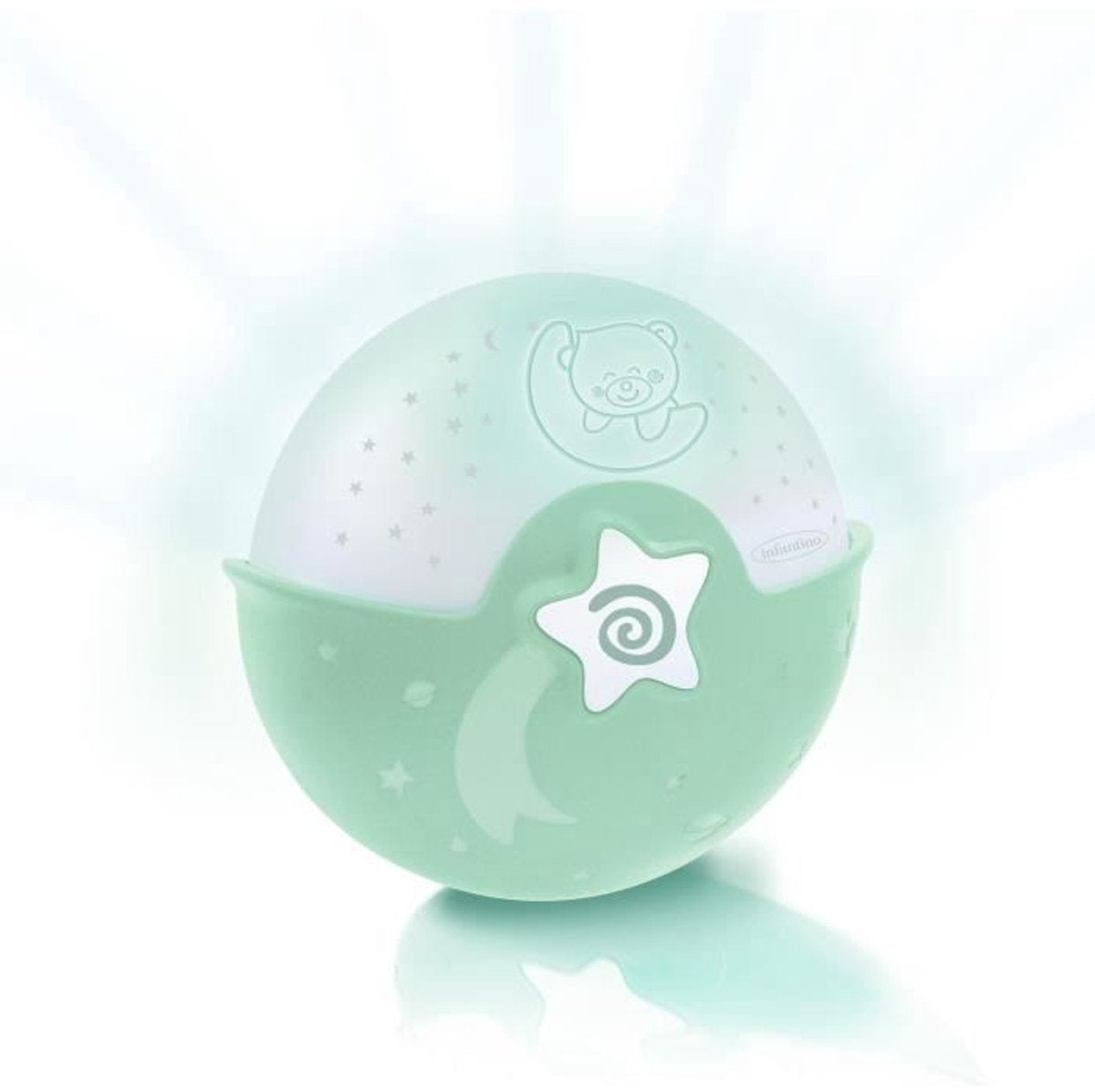 Infantino projectolamp - - 302048 - mintgroen