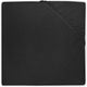 Jollein - bebè - lenzuolo con angoli jersey (nero) - cotone - lenzuolo con angoli - 40 50x80 90 cm