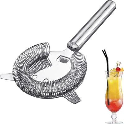 Westmark colino da bar Judy - pratico accessorio da bar per mescolare cocktail, filtrare frutta ed erbe dalle bevande, colino da cocktail per shaker - acciaio inossidabile 18 8