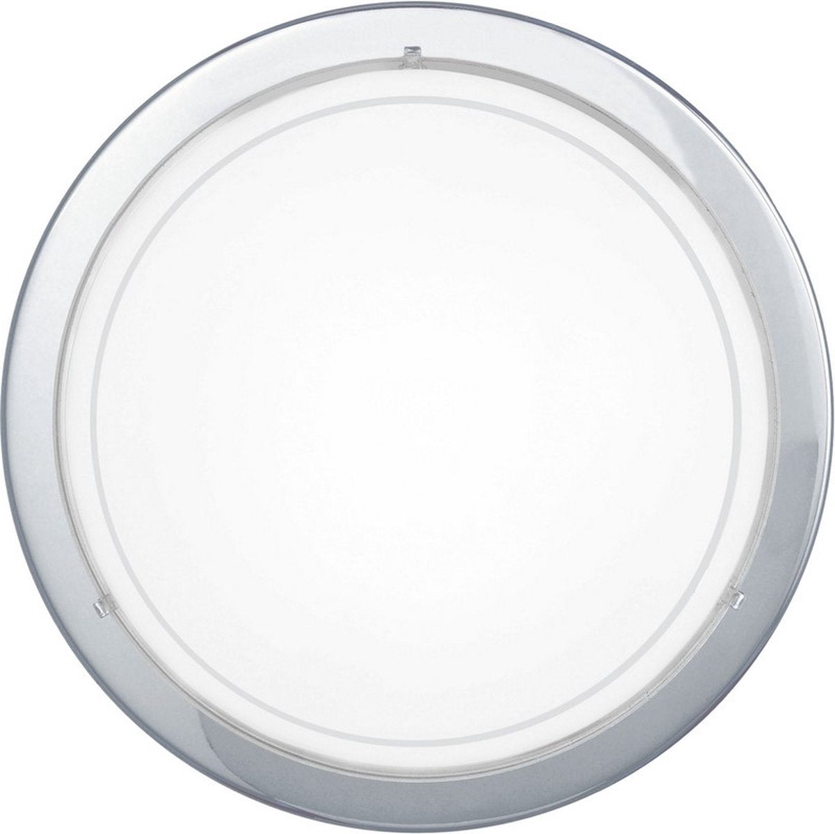 Eglo planet 1 plafond- en wandlamp - e27 - ø 29 cm - grijs wit