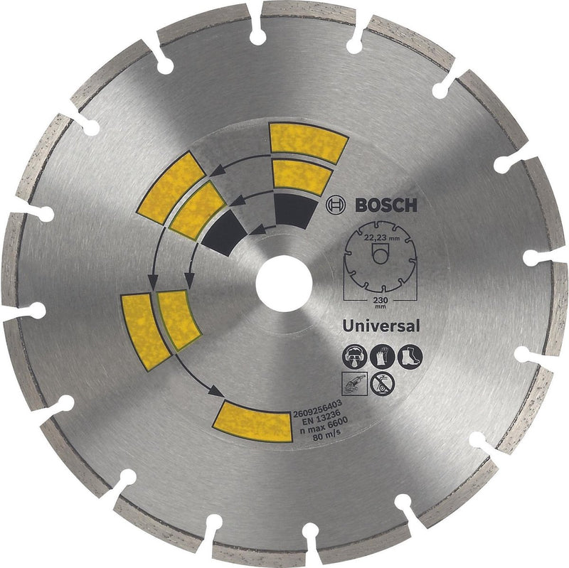 Bosch - disco da taglio diamantato universale 125 x 22 x 1,7 x 7,0 mm