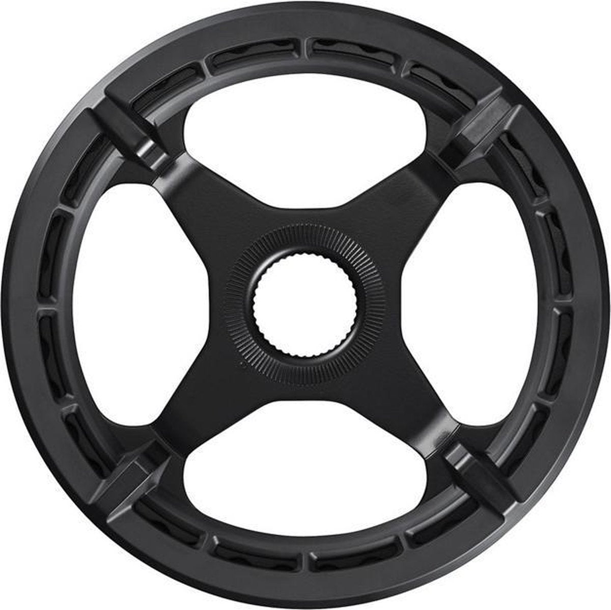 Corona Shimano Steps sm-cre50 38t nera con doppio paracatena