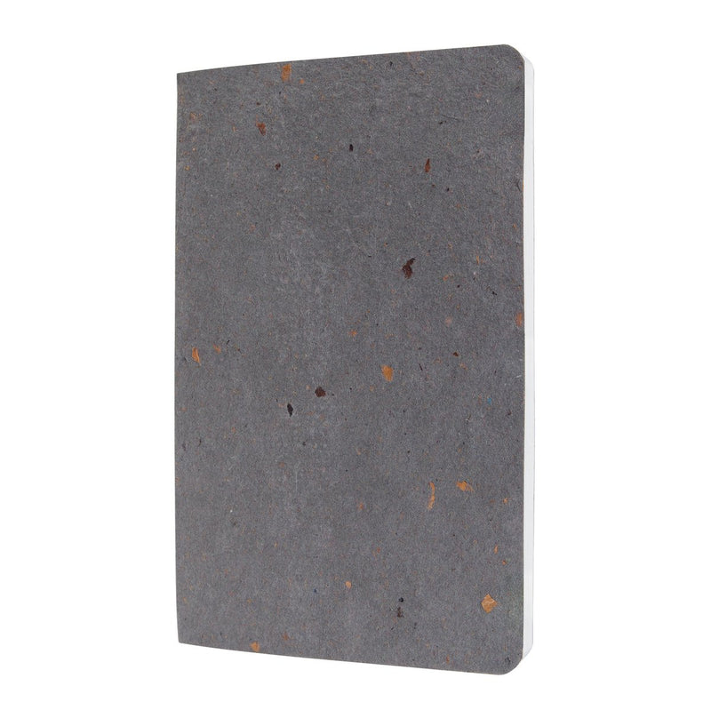 Sigel notitieboek a5 - re-up - donkergrijs - geruit - softcover - si-ru105