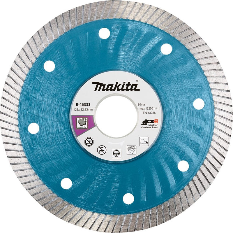 Accesorios Makita disco de diamante azul diámetro 125 mm - b-46333