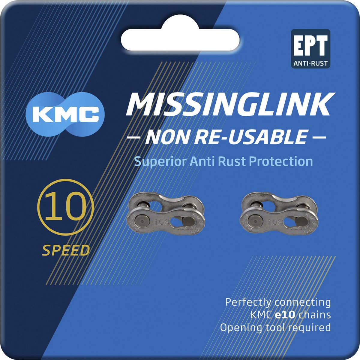 KMC MissingLink E 10NR EPT ZilverKrt (5.88mm)