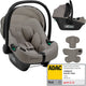 Lionelo Astrid i-size car seat – adac 5-star – 40-87 cm – rwf – memory foam – adjustable headrest (7 cm) – holmbergs belts – compatible with isofix-base stroller – i-size standard – light safe